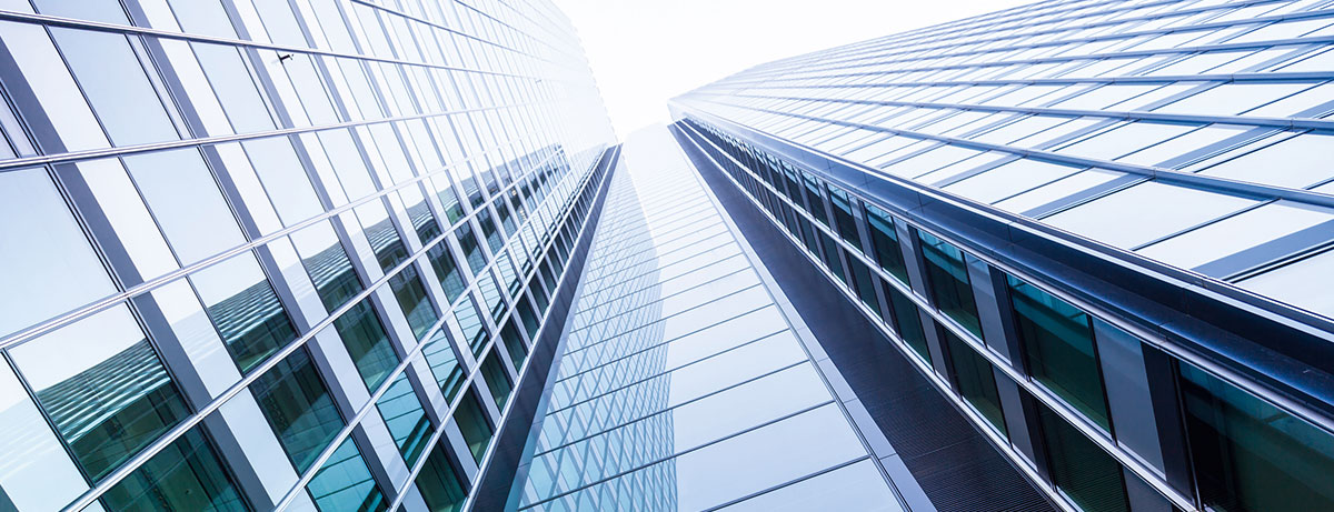 Fassadenbau Dichtsysteme Bürohausfassade mit Dichtsystem